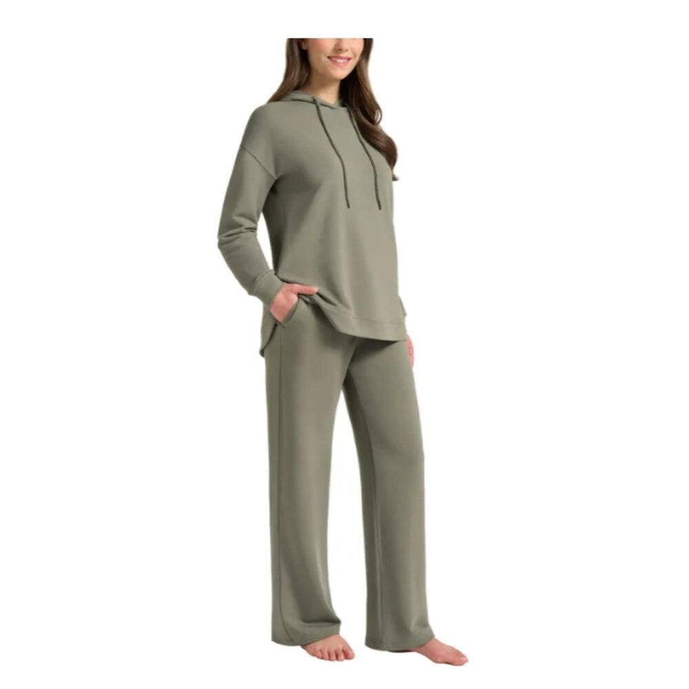 Max &‎ Mia Women's Hoodie Lounge Set | Small | Sage Green